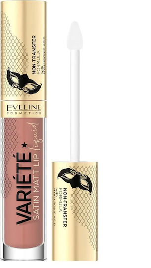 Eveline Υγρό Κραγιόν Satin 01 4.5ml