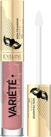 Eveline Υγρό Κραγιόν Satin 02 4.5ml