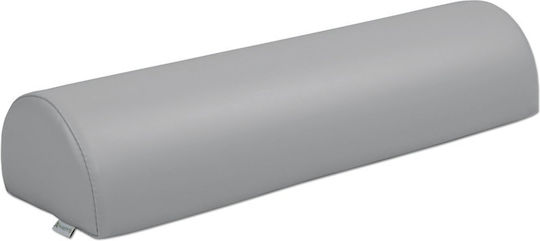 Habys Ημικυλινδρικό Μαξιλάρι Πλάτης 60x18x12cm σε Γκρι χρώμα HAB601812-K622