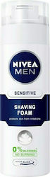 Nivea Men Sensitive 0% Alchohol Αφρός Ξυρίσματο...