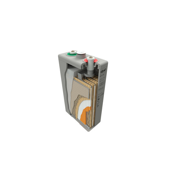 SunLight Photovoltaik-Batterie GEL OPzV Versiegelt 2V C12 (RES OPZV 640)