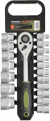 Heinner CTSM019 Кестен с Орехчета 1\2" 19 Бройки Heinner CTSM019 Кестен с Орехчета 1\2" 19 Бройки