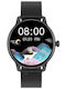 G.Rossi 40mm Smartwatch με Παλμογράφο (Μαύρο)