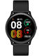 G.Rossi 45mm Smartwatch με Παλμογράφο (Μαύρο)