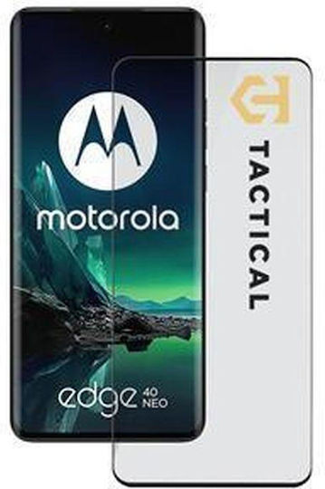 Tactical Glass 5D Tempered Glass Black (Motorola Edge 40 )
