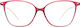 Lool Eyeglass Frame Butterfly Burgundy MIRZAM-BXPG-54