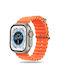 Orso Deluxe Sport Silicone Strap Orange (Apple Watch 42/44/45/49mm)