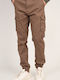 Rebase Men's Trousers Cargo Cigar