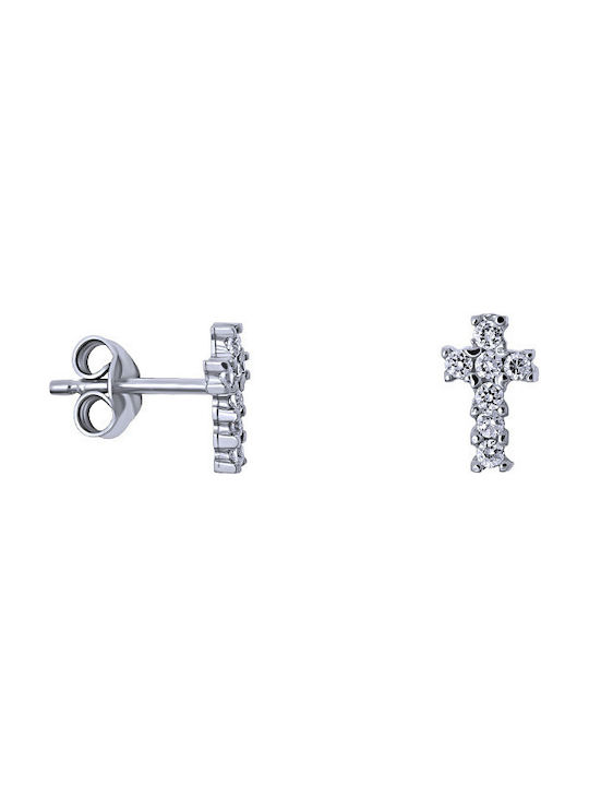 Iris Jewerly Earrings made of Platinum with Stones