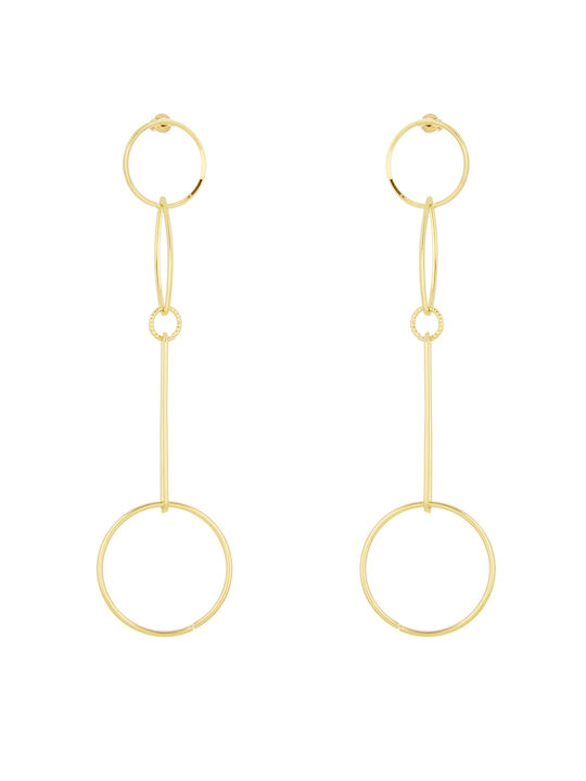 Earrings Hoops Gold Plated