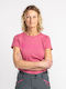 Women's T-shirt Hiking Pink