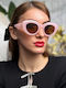 SeeVision 50103 Damen Sonnenbrille mit Rosa Kunststoff Gestell und Rosa Linse 4K3930-01-50103-PINK