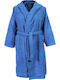 24home.gr 1320911005100022 Kids Swimming Bathrobe Blue