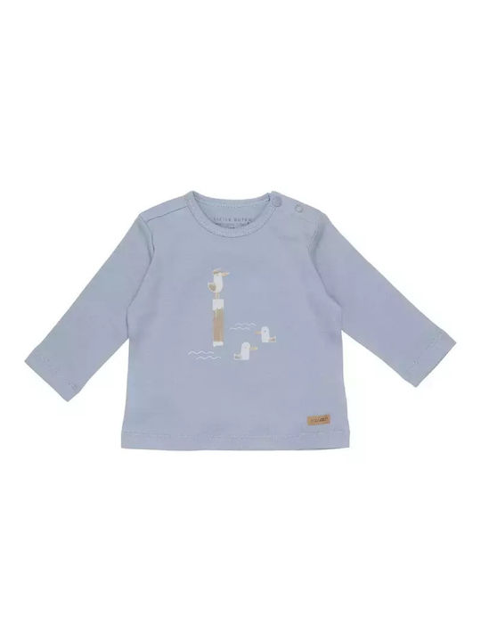 Little Dutch Kids Blouse Long Sleeve Blue