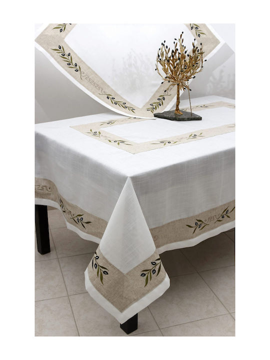 Ilis Home Tablecloth No.80284 Linen 160x220cm