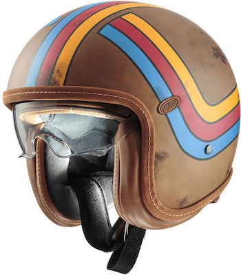 Premier Vintage Platinum Edition Motorradhelm Jet ECE 22.05 990gr