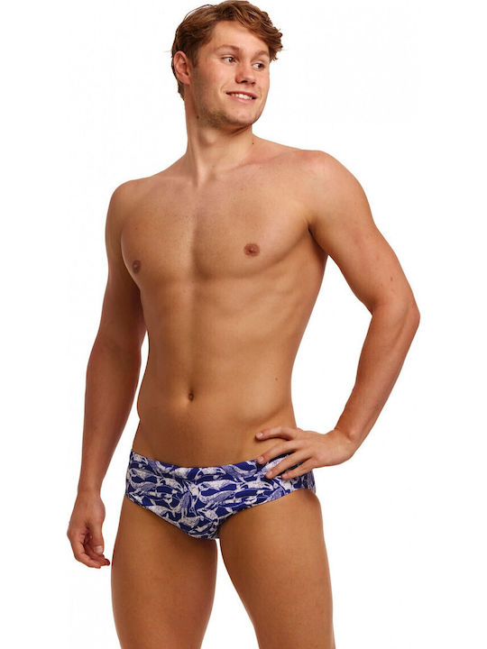 Funky Trunks Men's Swimwear Slip Blue