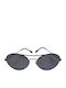 Gianfranco Ferre Unisex Sunglasses with Black Metal Frame and Black Lens 1066-3BZ