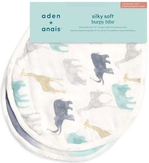 Aden + Anais Bib Fabric Multicolored 2pcs