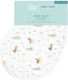 Aden + Anais Bib Fabric White