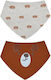 Energiers Bib Fabric with Button BRONZE 2pcs
