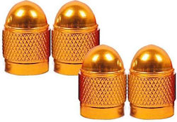 Car Tire Valve Caps Gold 1pcs
