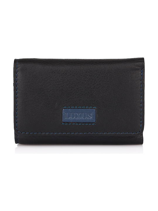 Luxus Men's Leather Wallet Black