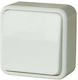 Bassiakos Wall-mounted Basic Switch One-Way Aller Retour White