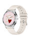 Pacific 27-3 50mm Smartwatch με Παλμογράφο (Ασημί)
