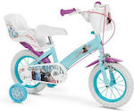 Frozen District 12" Bicicletă pentru copii Bicicletă City Turquoise