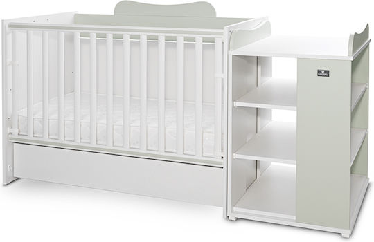 Lorelli Πολυμορφική Κούνια White/Milky Green