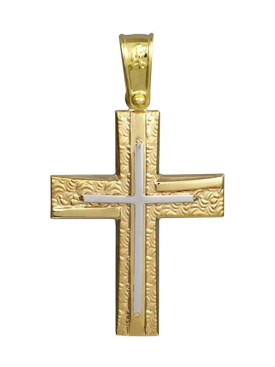 Men's Gold Cross 14K