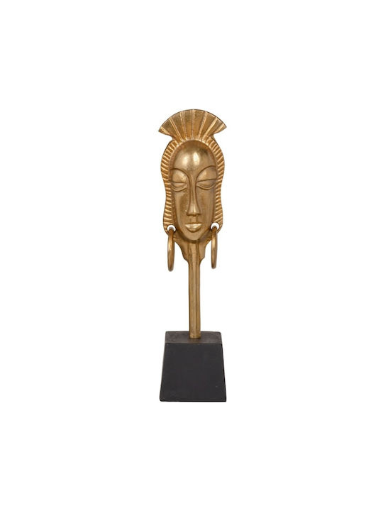 BigBuy Decorative Figure made of Metal 11x10.5x46cm 1pcs