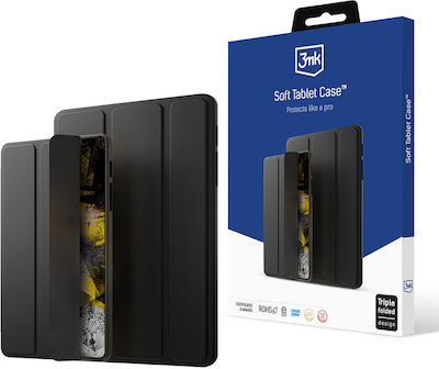 3MK Flip Cover Πλαστικό Ανθεκτική Μαύρο (Galaxy Tab S9 FE)