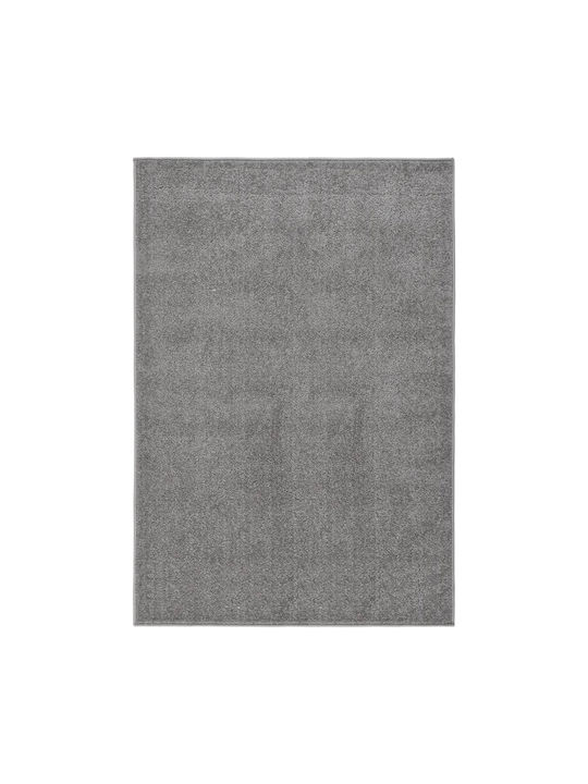 vidaXL Rug Rectangular Grey