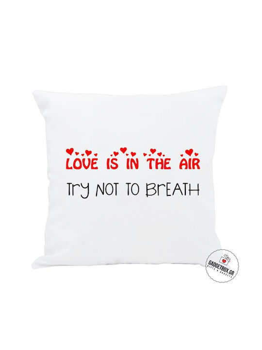I-Total Μαξιλάρι Καναπέ Love Is In The Air Λευκό 30x30εκ.