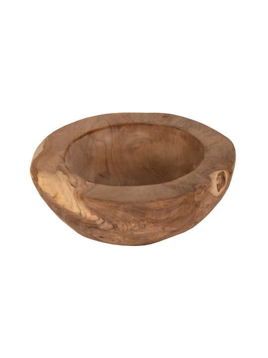 HomeMarkt Διακοσμητικό Χώρου από Ξύλο 19x19x6.5cm