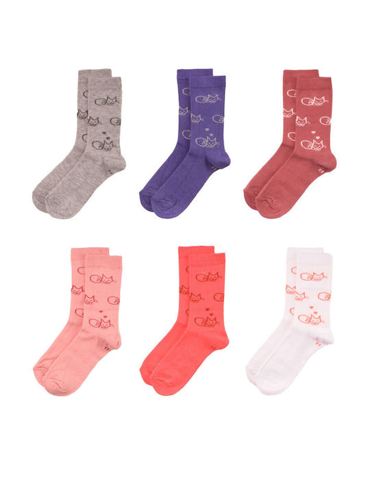 Design Letters Kids' Socks Multicolour 6 Pairs