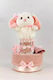 Dama Koupa Χειροποίητο Diaper Cake για Κορίτσι