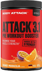 Body Attack Attack 3.1 600гр Оранжев Маракуя Body Attack Attack 3.1 600гр Оранжев Маракуя