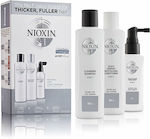 Nioxin Unisex Hair Care Set System 1 with Shampoo 3pcs