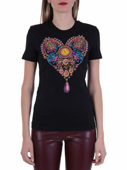 Versace Women's T-shirt Black