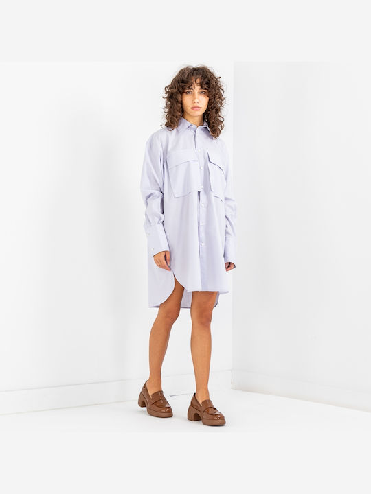 G-Star Raw Mânecă lungă Femei Cămașă Albastru