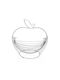 Versa Fruit Bowl Metallic Gray 24.5x29.5x30cm