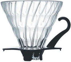 Hario V60 Coffee Dripper Γυάλινο Καφέ