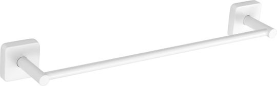 Kapitan Ράγα Μπάνιου Μονή Επιτοίχια με Βίδες ​50x50cm Inox Λευκή