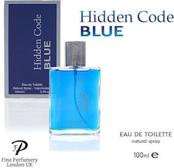 Fine Perfumery Hidden Code Blue EDT 100ml Fine Perfumery Hidden Code Blue EDT 100ml