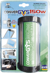 GYS Inverter Αυτοκινήτου 12W για Μετατροπή 12V DC σε 230V AC