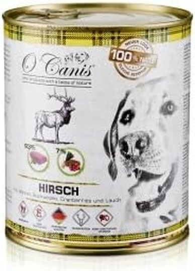 O'Canis Wet Food Dogs in Cans with Deer Gluten-Free 400gr