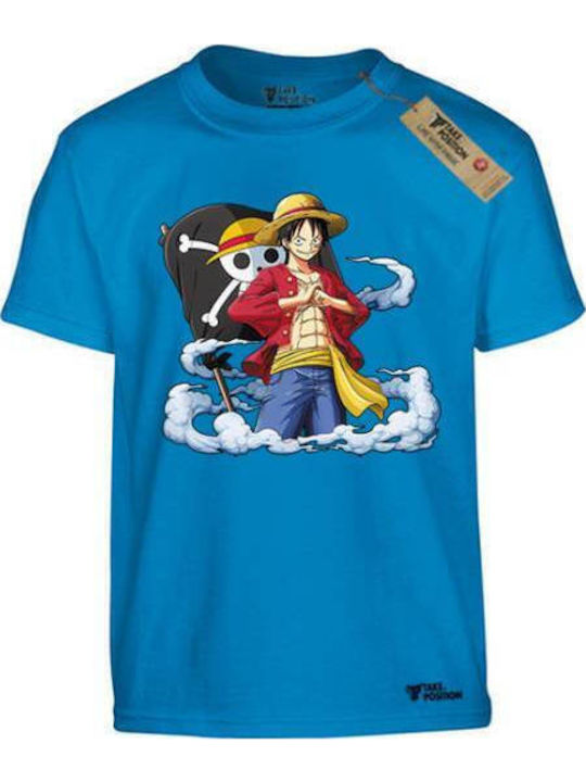 Takeposition Παιδικό T-shirt Τυρκουάζ
